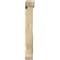 Ekena Millwork Traditional Slat Rough Sawn Bracket w/ Offset Brace, Douglas Fir, 6"W x 32"D x 44"H BKT0604X32X44TRA06RDF - alternate 3